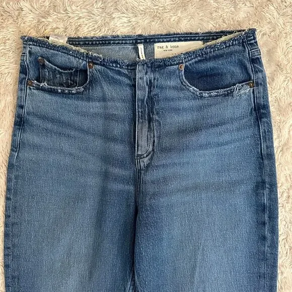 Rag & Bone Sz 29 Peyton Mid Rise Bootcut Medium Wash Jeans Misty WDD23P2928B7MI - Picture 7 of 11